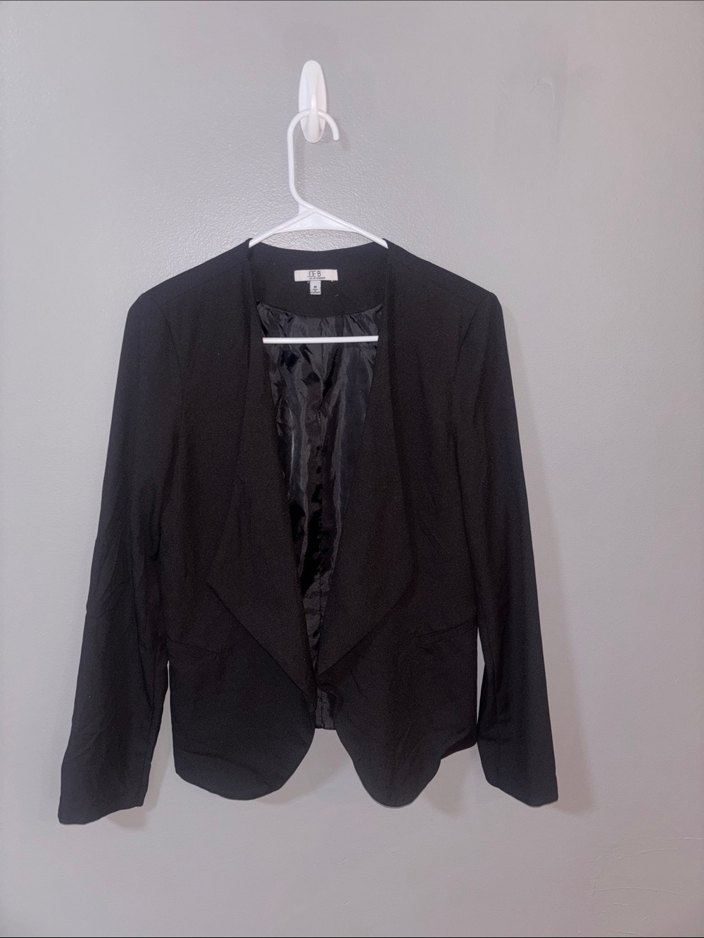 Joe B medium black blazer jacket